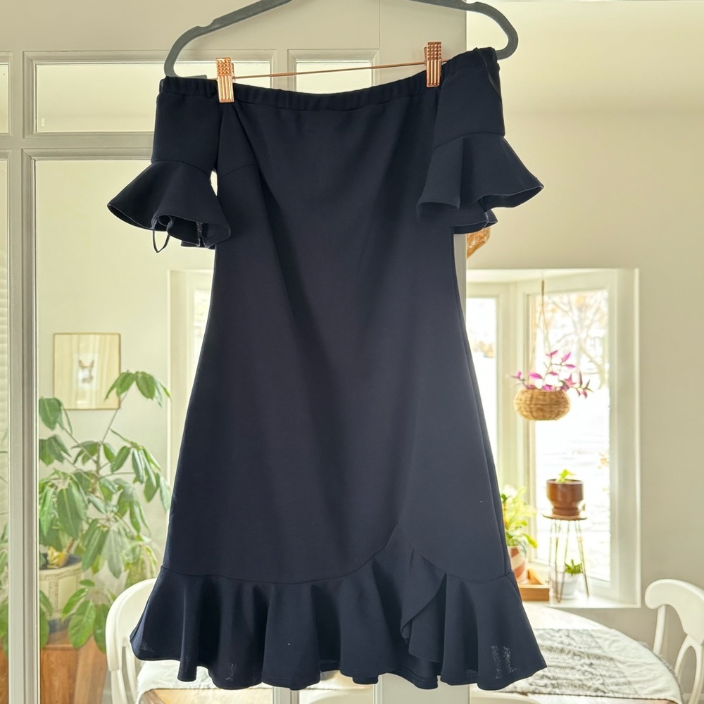 Hello Molly OTS ruffle dress